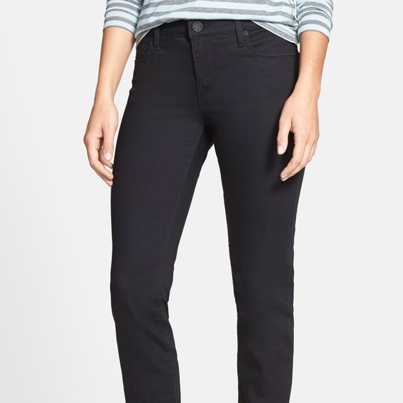 Kut from the Kloth - DIANA Woman’s Black Skinny Stretch Jeans - NWT - Size 10 - Picture 7 of 16
